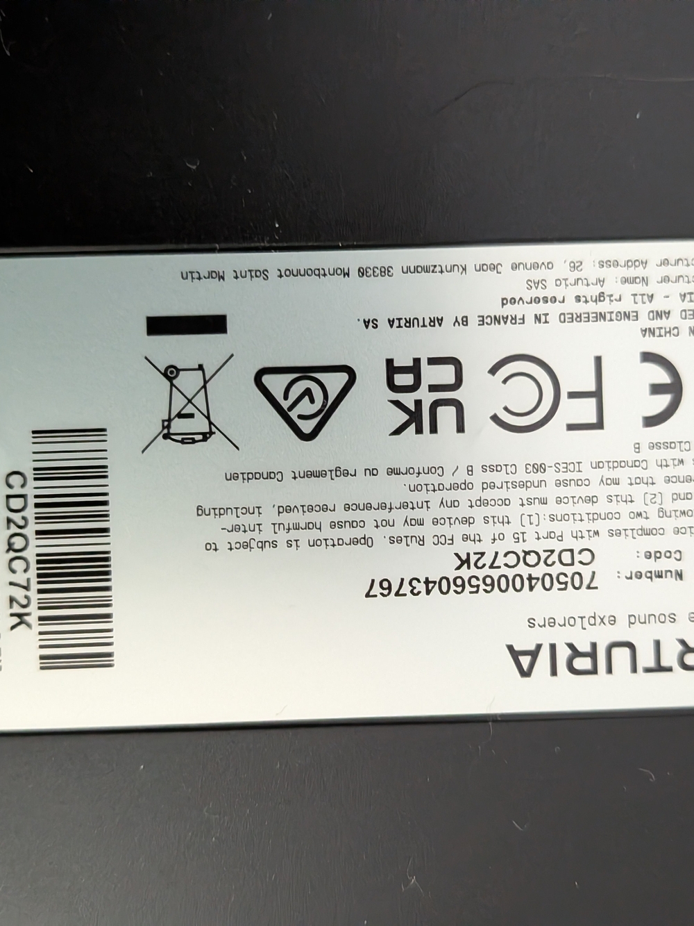 MicroLab White 25-Key USB MIDI Controller - Picture 4 of 6